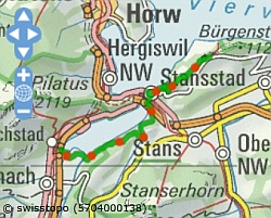 Waldstätterweg Alpnach - Stans - Bürgenstock