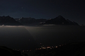 Nachtaufnahme Berggasthaus First ob Grindelwald; Bild
            W.Fischer