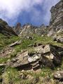 steiler Aufstieg zum Alvier, Bild Margrit Brunner
