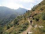 Abstieg zum Forc d'Arasio; Monte Lema in
                        Sicht