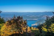 Aussicht von Bellavista auf den Lago di Lugano. Bild U.Leardi