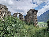 Ruine Solavers oberhalb Grüsch