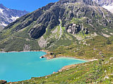 Flaches Ufer Gscheneralpsee unterhalb Vorder Rti, Aug.24