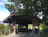 Höchste gedeckte Holzbrücke der Schweiz