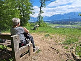 Aussichtspunkt Eggwald, Blick zu den Glarner Alpen