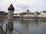 Luzern, Kapellbrücke und Altstadt