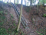 lange Treppe im Hegiwald