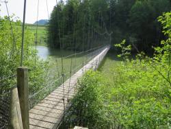 Hängebrücke Lac de Montsalvens, Mai 2016