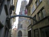 Rue
                    des Epouses fidèles, Kathedrale Fribourg