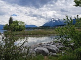 Bonstetterpark, Blick zum Niesen
