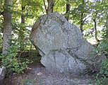 Teufelstein, erratischer Block Teufelstein, erratischer Block