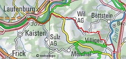 Wanderland-Karte Flösserweg