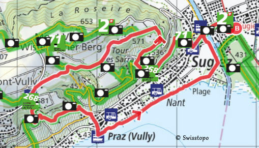 Wanderlandkarte