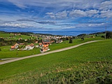 Bischofsberg ob Heiden, Blick auf den Bodensee, Okt.24