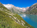 Blick zur Dammahütte und ins Chelenalptal, Aug.2024