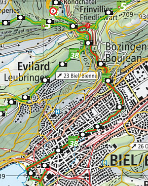 1. Tag Biel - Taubenlochschlucht