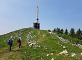 Aufstieg zur Chasseral-Antenne, Juni 2025