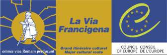 La Via Francigena, Logo von
                      francigena-international.org