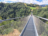 Hängebrücke La Pendenta, Disentis Hängebrücke La Pendenta, Disentis, Juli 2026