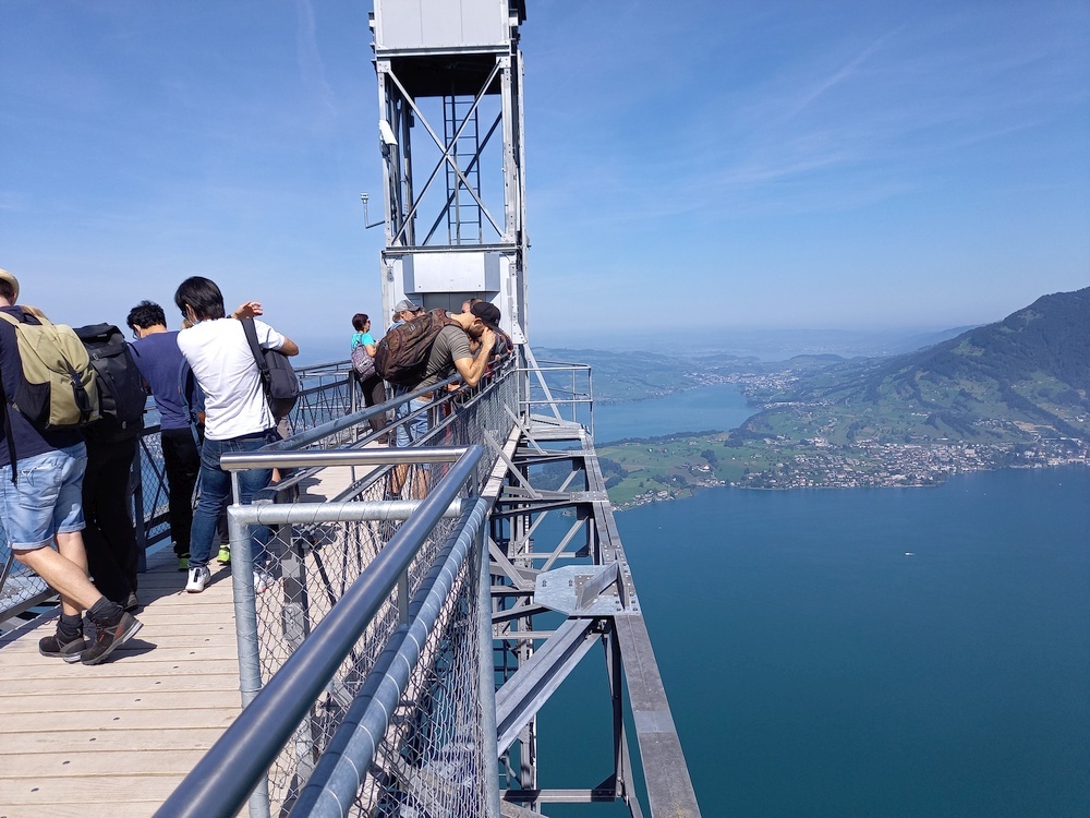 Hammetschwand - Lift. Foto Stamm