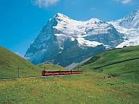 Jungfraubahn
            unterhalb Eigergletscher, Bild Eurotrek