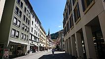 Altstadt Chur. Kolumbansweg