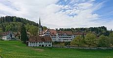 Kloster Magdenau von Norden. Kolumbansweg