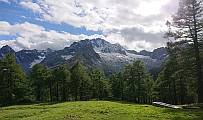 Alpe dell'Oro, Blick auf den Monte Disgrazia