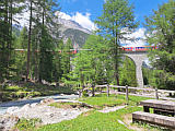 Picknickplatz Plaz Verd am Albula-Bach