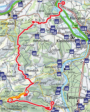 Karte SchweizMobilPlus