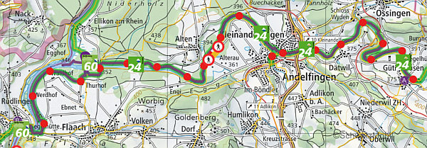 Thurweg im Kanton Zürich, April 25